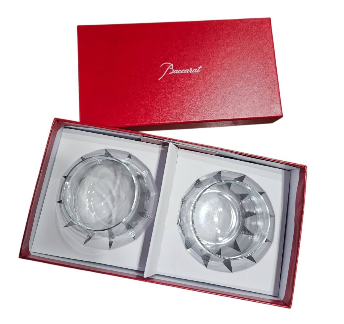 Baccarat バカラ シャトーバカラ グラス ペアセット クリスタル 箱付き
