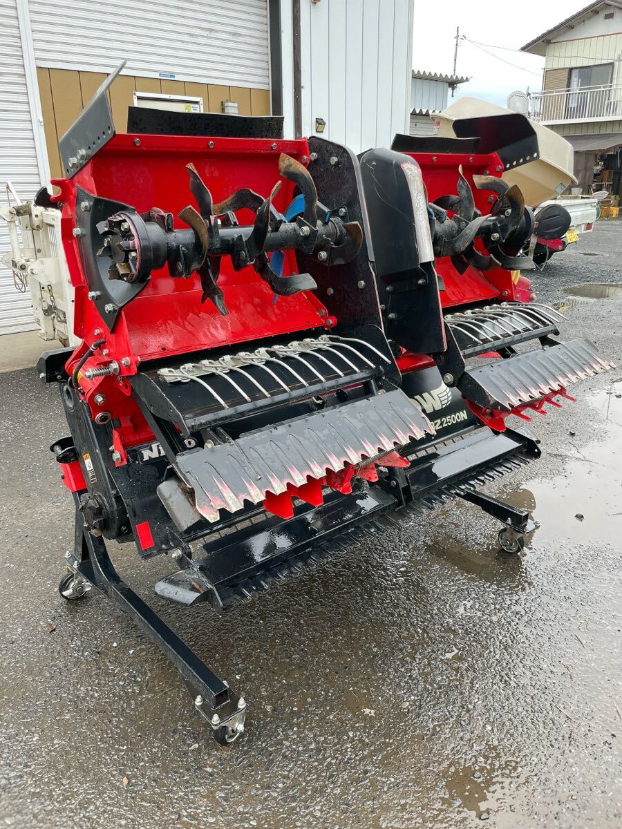 程度良好 ニプロ ウィングハロー WBZ2500N リモコン付き 動作品 ウイングハロー トラクター 取り付け アタッチメント パーツ 0427え5 小 自