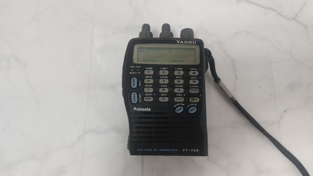 K6463 YAESU FT-729 特定小電力トランシーバー /ヤエス/無線機/受信機/ 動作未確認 現状品 JUNK