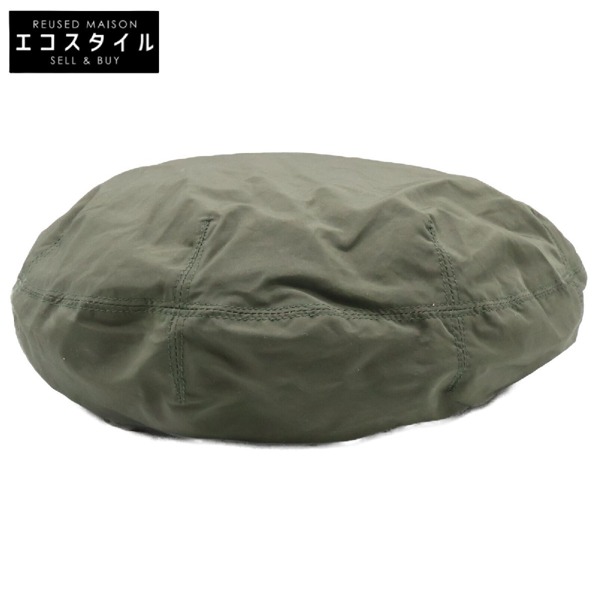 新品同様 Porter Classic ポータークラシック 22AW PC-026-1991-52-06 WEATHER BERET ウェザー ベレー帽 帽子 XL OLIVE メンズ