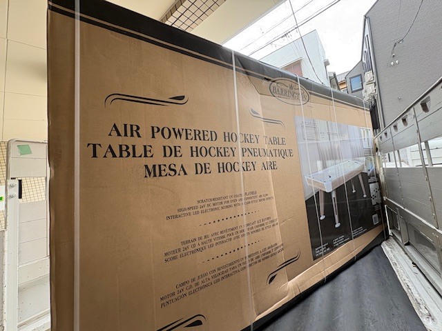 エアホッケー テーブル◆【未開封】AIR POWERED HOCKEY TABLE ☆直接引取歓迎
