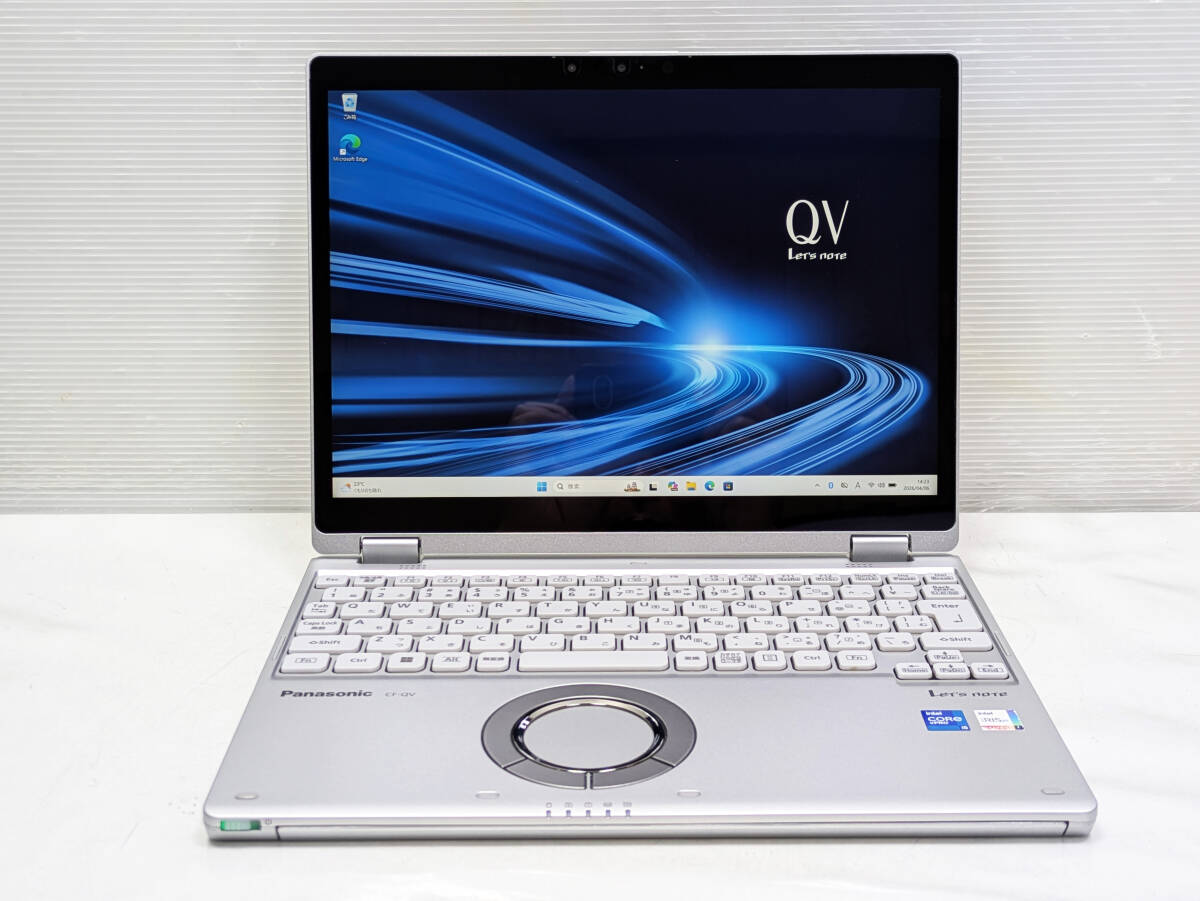 SIMフリー Panasonic Let's note QV1 第11世代 Corei5-1145G7 メモリー16G SSD256G 12インチタッチパネル液晶 カメラ Wifi LTE Windows11