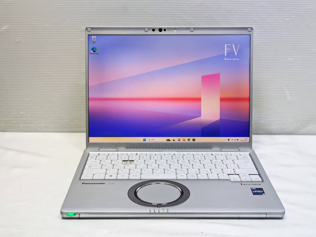 第13世代 Core i5-1345U搭載 Panasonic Let's note FV4 14インチQHD液晶 メモリー16G SSD256G Webカメラ Wifi Windows11