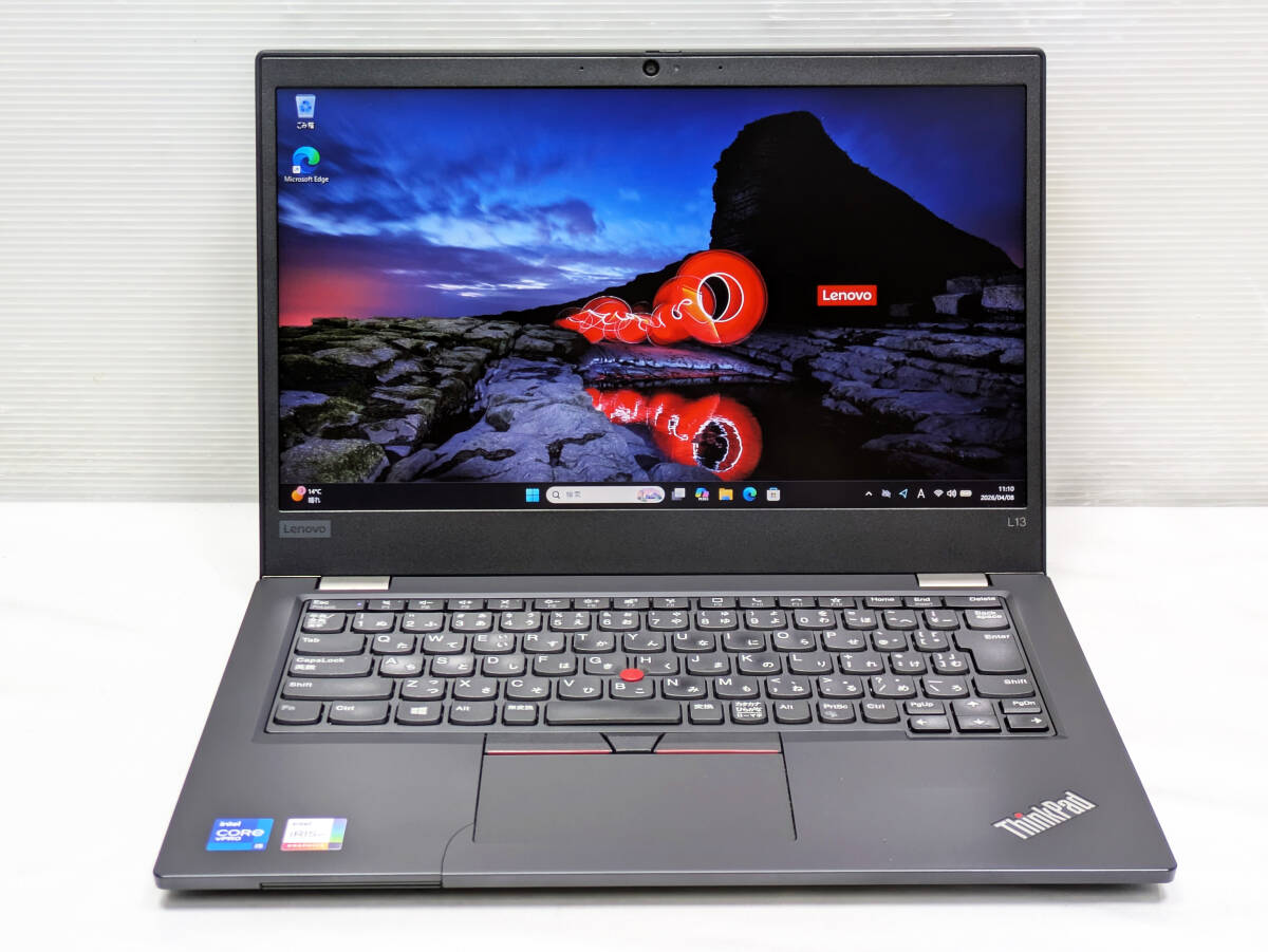 第11世代 Core i5-1145G7搭載 Lenovo ThinkPad L13 Gen2 13.3インチ液晶 メモリー8G SSD256G Webカメラ Wifi Windows11