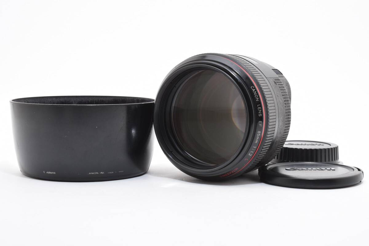 ★美品★ キヤノン Canon EF 85MM F1.2 L USM ★フード付き★ SS817 #1416