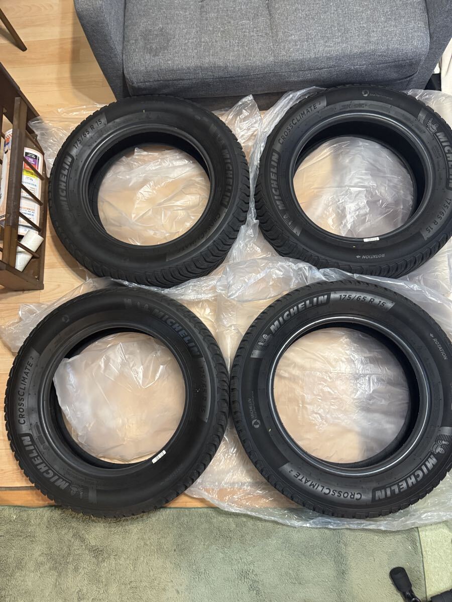MICHELINミ　シュラン CROSS CLIMATE 2 175/65R15 88H XL オールシーズンタイヤ 4本セット　