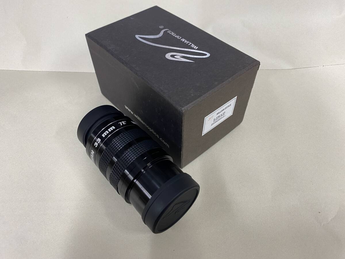 ☆中古品☆WilliamOptics SWAN 33mm 2インチアイピース 72°　程度★★★★☆