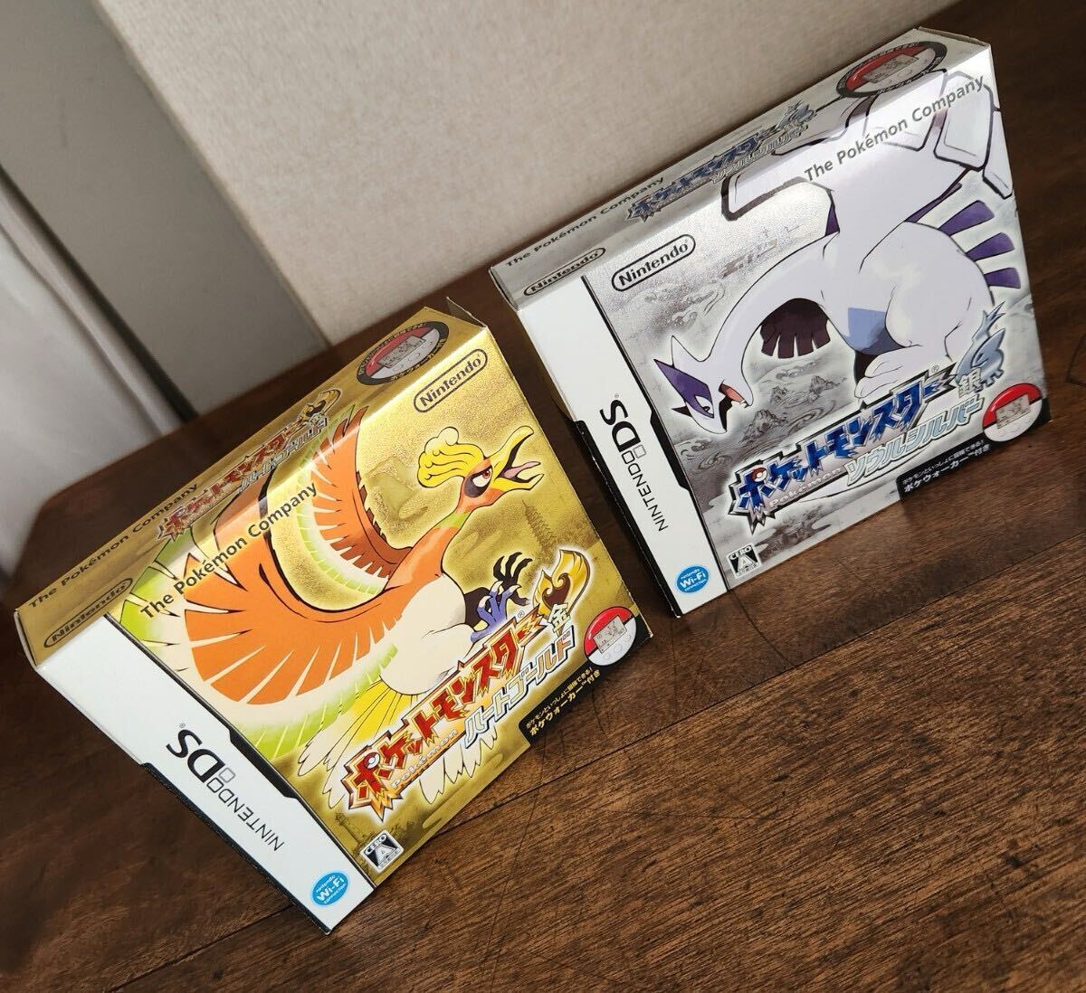 NINTENDO DS ポケットモンスター ハートゴールド ソウルシルバー 2点 セット ポケモン POKEMON ゲーム ソフト 任天堂 ニンテンドー 元箱 付