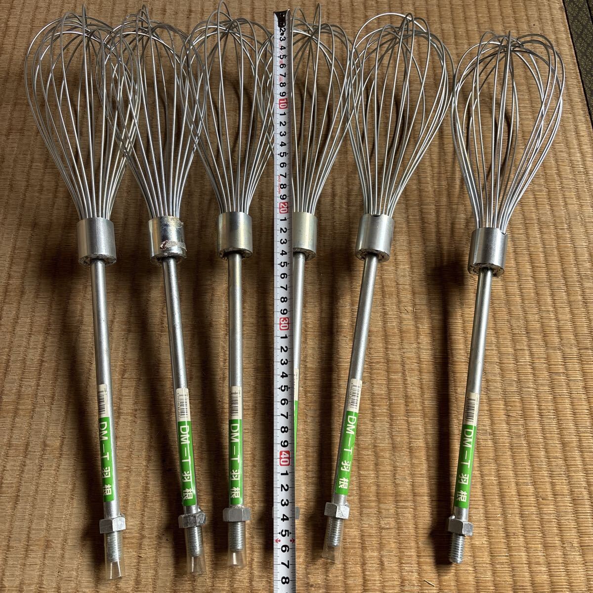 ６本セット　カクハン羽根 DM-T羽根 M12ネジ込み式用 吉岡製作所 (67-4522-83)