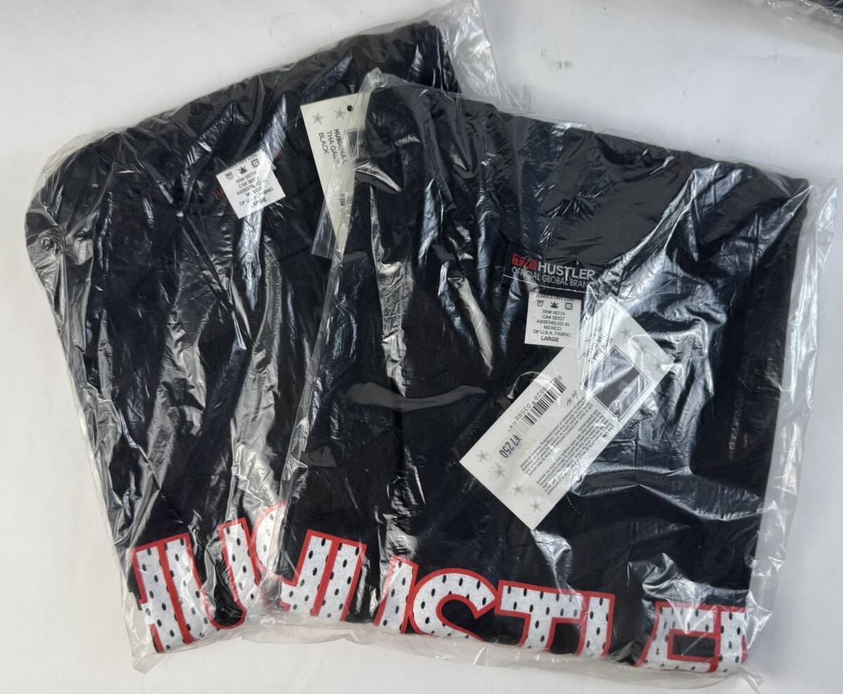 90s　Hustler Hardcore ハスラーハードコア Tシャツ2枚 ブラック USA製 Lサイズ プレイボーイ PLAYBOY