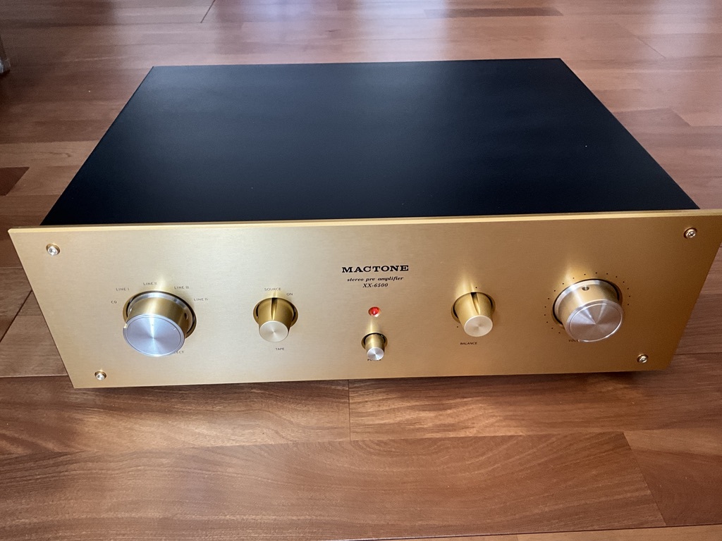 MACTONE　プリアンプ　XX-6500
