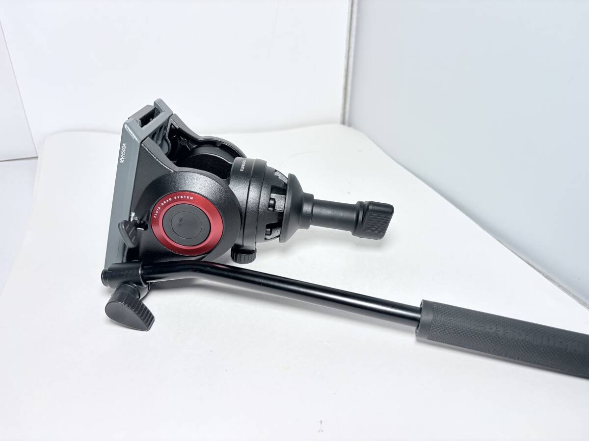 良品 マンフロット MVH500A フルードビデオ雲台 60mm ハーフボール