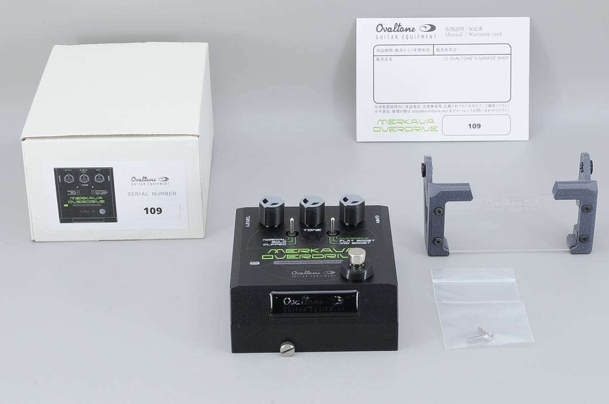 〓美品〓Ovaltoneオーバルトーン MERKAVA OVERDRIVE オーバードライブ ブースター @5832