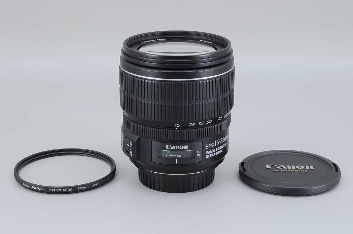 〓美品〓Canonキヤノン EF-S15-85mm F3.5-5.6 IS USM #5835