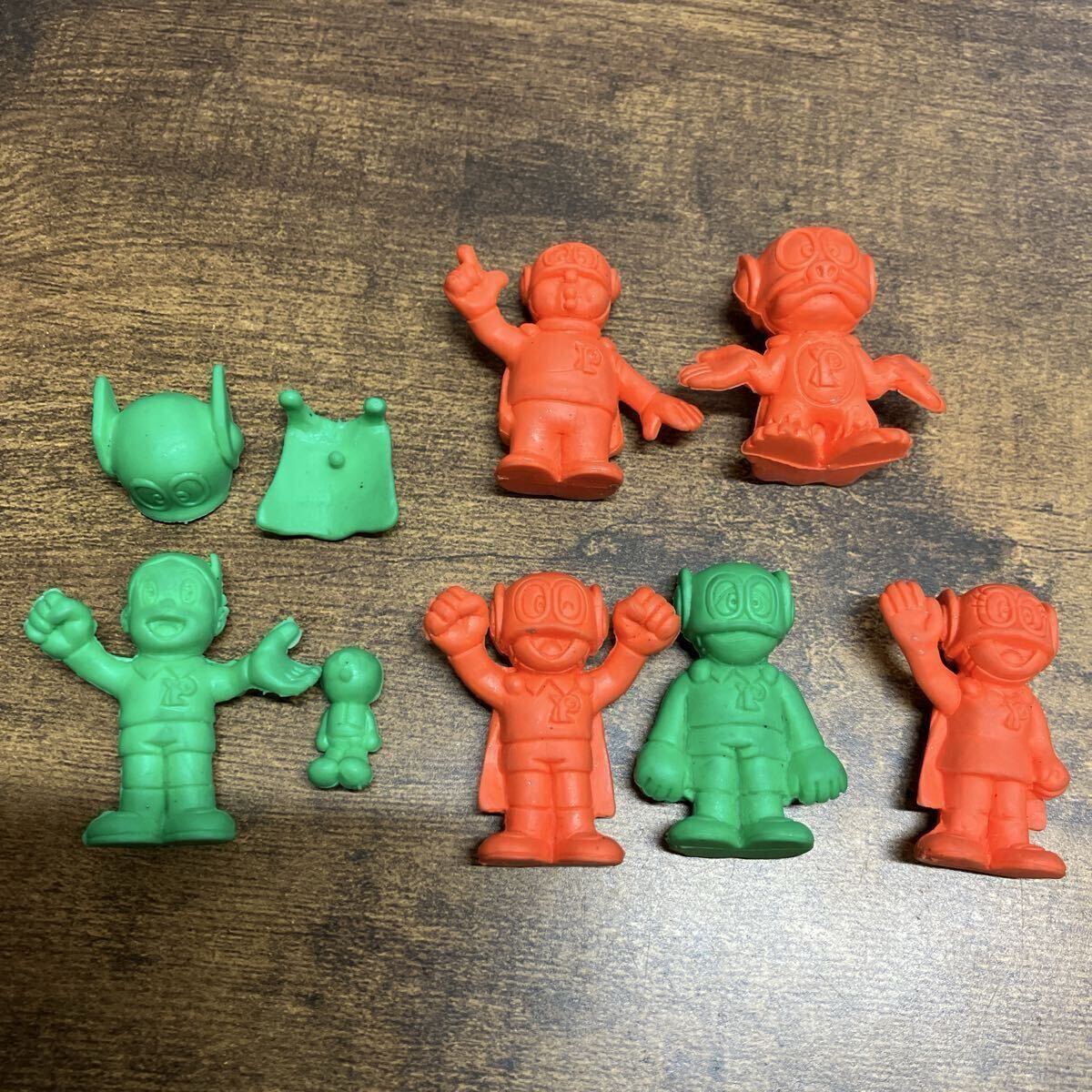 希少 レア パーマン 着脱 消しゴム 他 / 藤子不二雄 キン消し 昭和レトロ 当時物