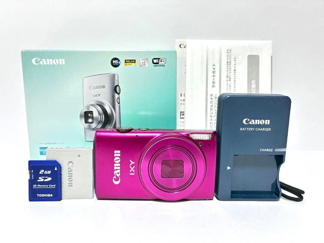 ■ 美品 ■ キヤノン　Canon IXY 620F ピンク 《動作確認済》#352-30A26-Y