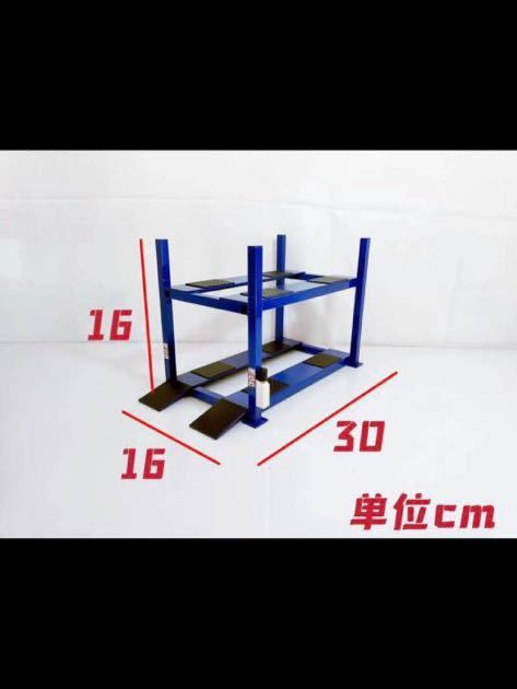 ★希少★ 1/18 模型　2台乗せ　リフト　ミニカー用　ガレージ　等ミニチュア