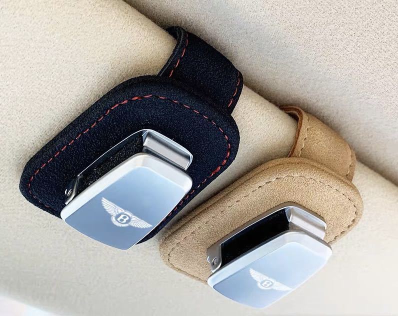 ベントレー　bentley サンバイザーホルダー　サングラス置き　バイザーカスタム　高級品質