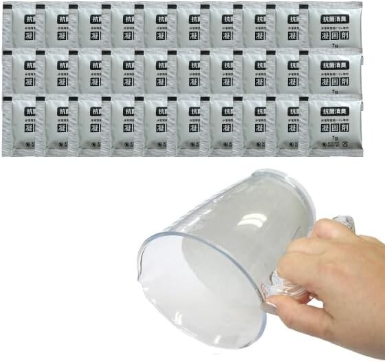 全国一律送料無料　凝固剤 30個セット 粉末 非常用簡易トイレ 携帯用トイレ 防災トイレ 緊急トイレ 災害備蓄 トイレ 自然災害 wz22-30