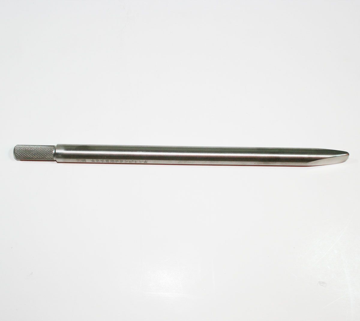 石鯛 底物 チタンピトン 竿掛け φ16mm 全長 30cm　ローレット太さφ15mm