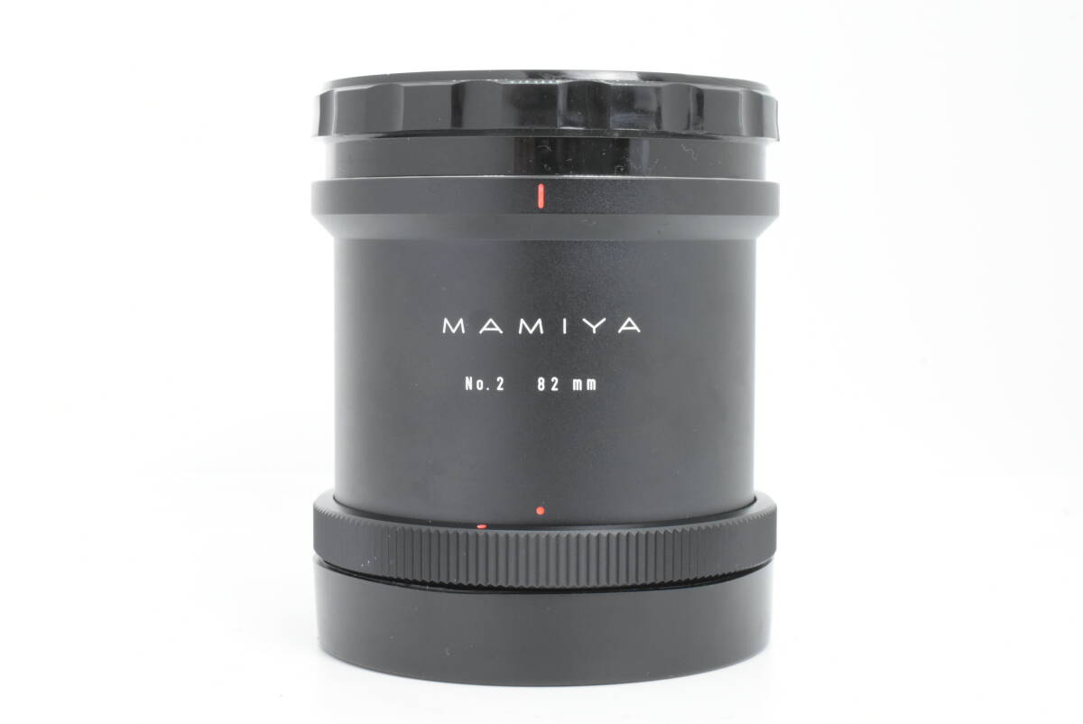 【美品・キャップ付】Mamiya RB67 Extension Tube Ring No.2 82mm 中判用 接写リング 動作確認済 EF-1892