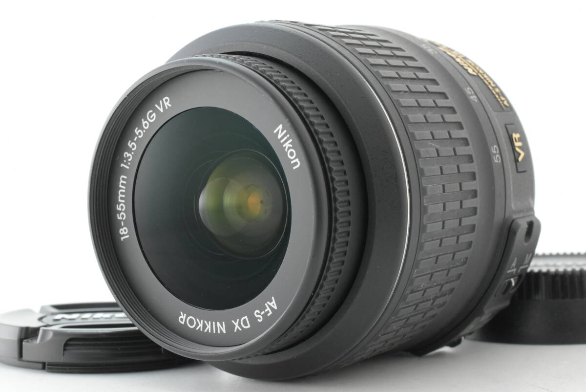 Nikon AF-S DX NIKKOR 18-55mm F3.5-5.6G VR 標準ズームレンズ Fマウント 動作確認済 EF-1946