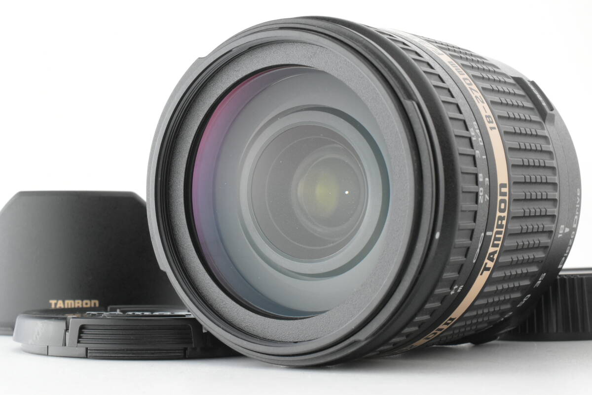 【美品】TAMRON 18-270mm F3.5-6.3 Di II VC ニコン用 高倍率ズームレンズ 手ブレ補正 動作確認済 EF-1932