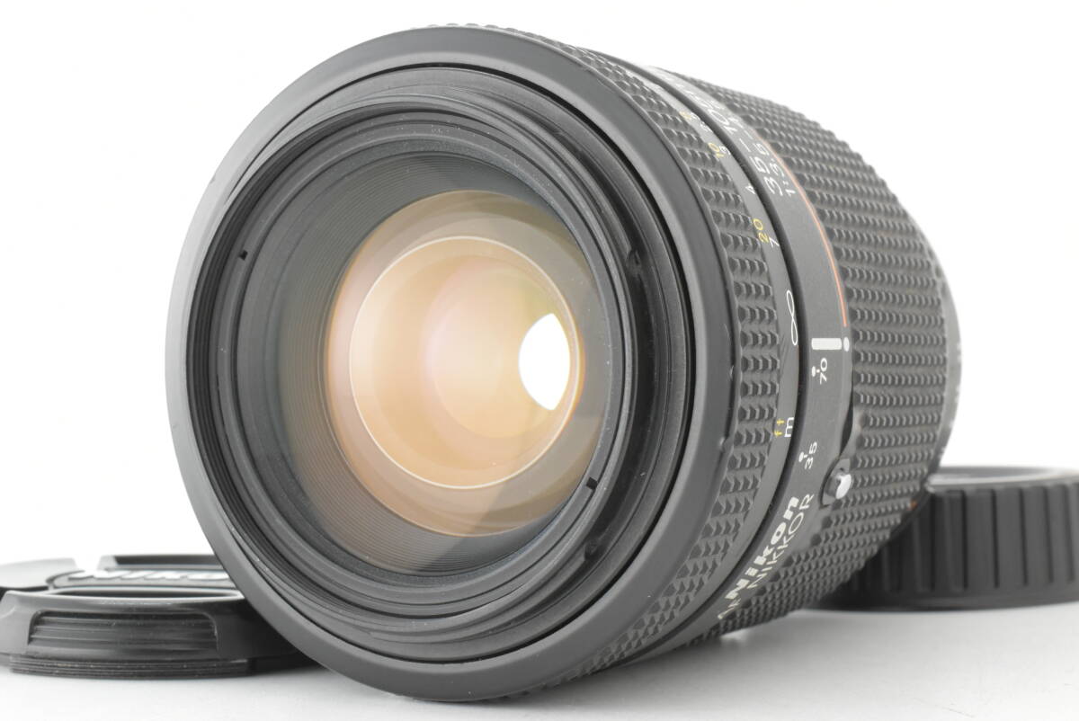 【美品】Nikon ニコン AF NIKKOR 35-105mm F3.5-4.5 標準ズームレンズ Fマウント 動作確認済 EF-1989