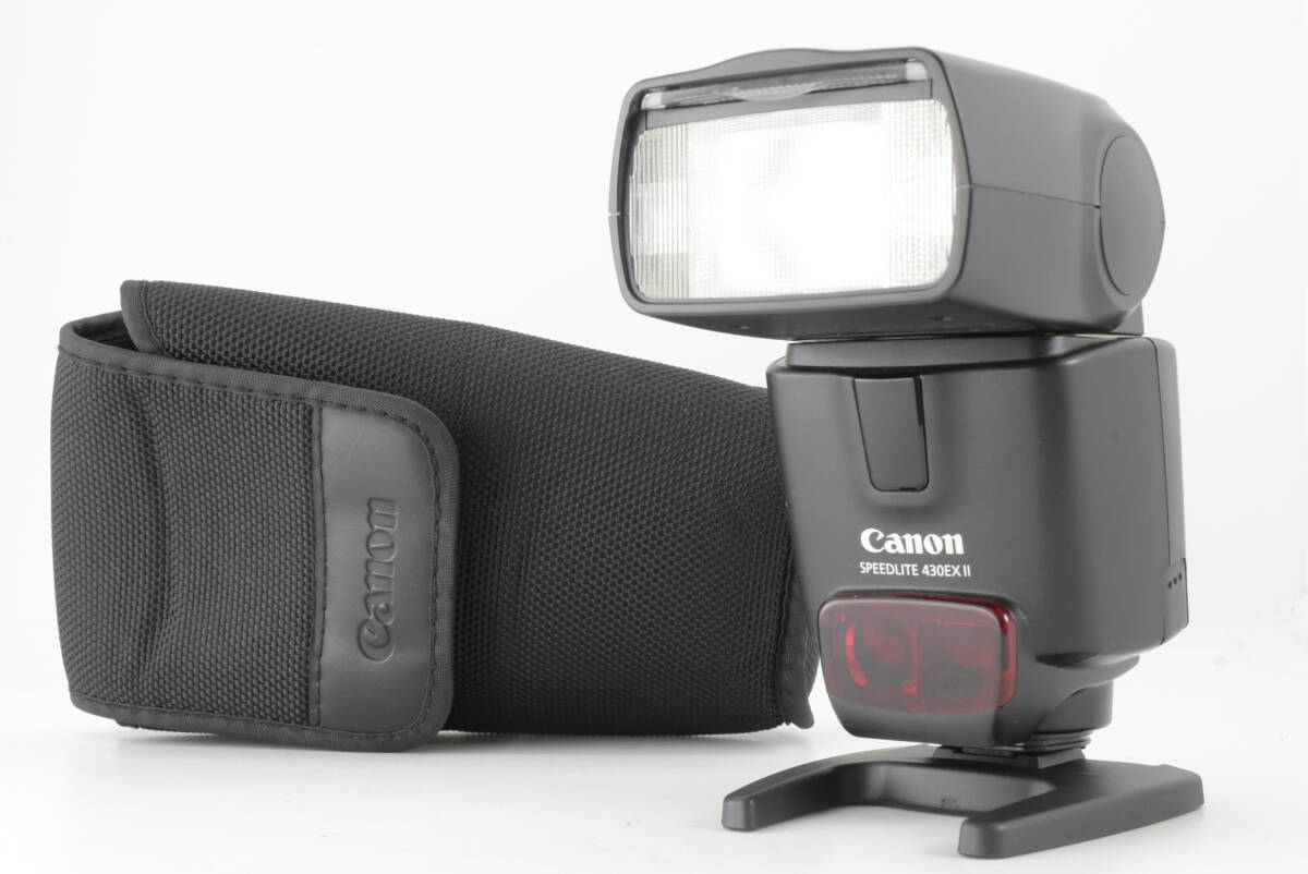 【美品】Canon SPEEDLITE 430EX II ストロボ フラッシュ シュー取付 動作確認済 EF-1998