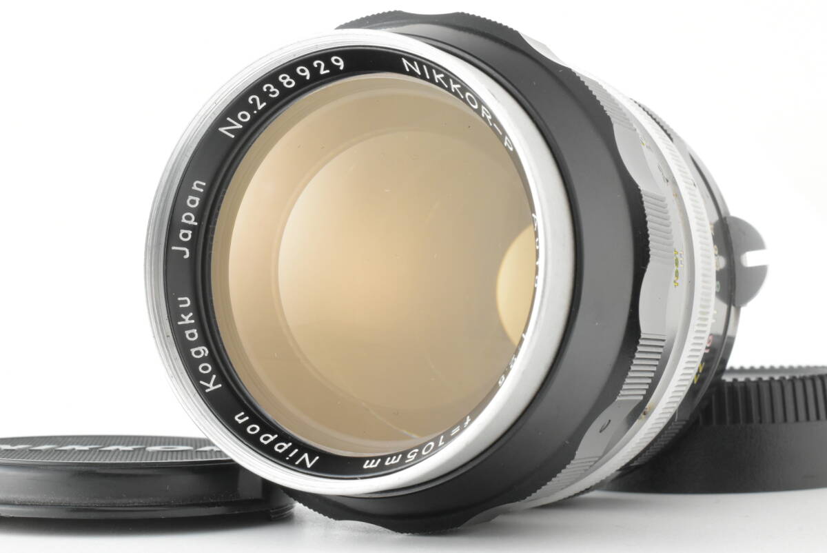 Nikon NIKKOR-P Auto 105mm F2.5 非AI 望遠単焦点レンズ MF 動作確認済 EF-1853