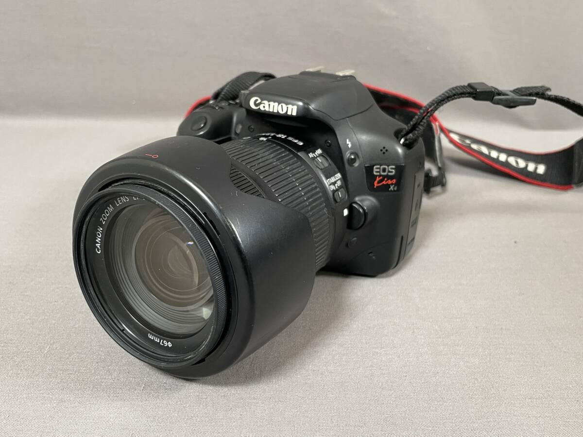 カメラ レンズ セット 一眼レフ Canon キヤノン EOS Kiss X4 EF-S 18-135mm F3.5-5.6 IS 