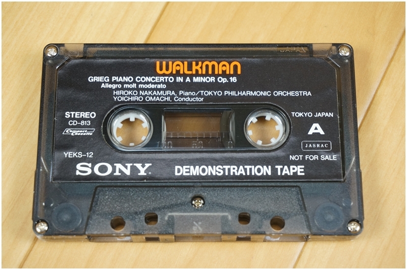 【希少】 SONY ソニー ★ WALKMAN ウォークマン ★ DEMONSTRATION TAPE デモンストレーションテープ