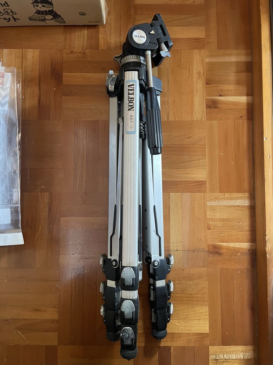 100円スタート　カメラ三脚 Velbon ベルボン　古い　ビンテージ