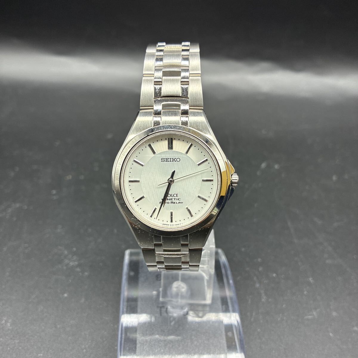 SEIKO DOLCE KINETIC AUTO RELAY 8J41-6090 腕時計
