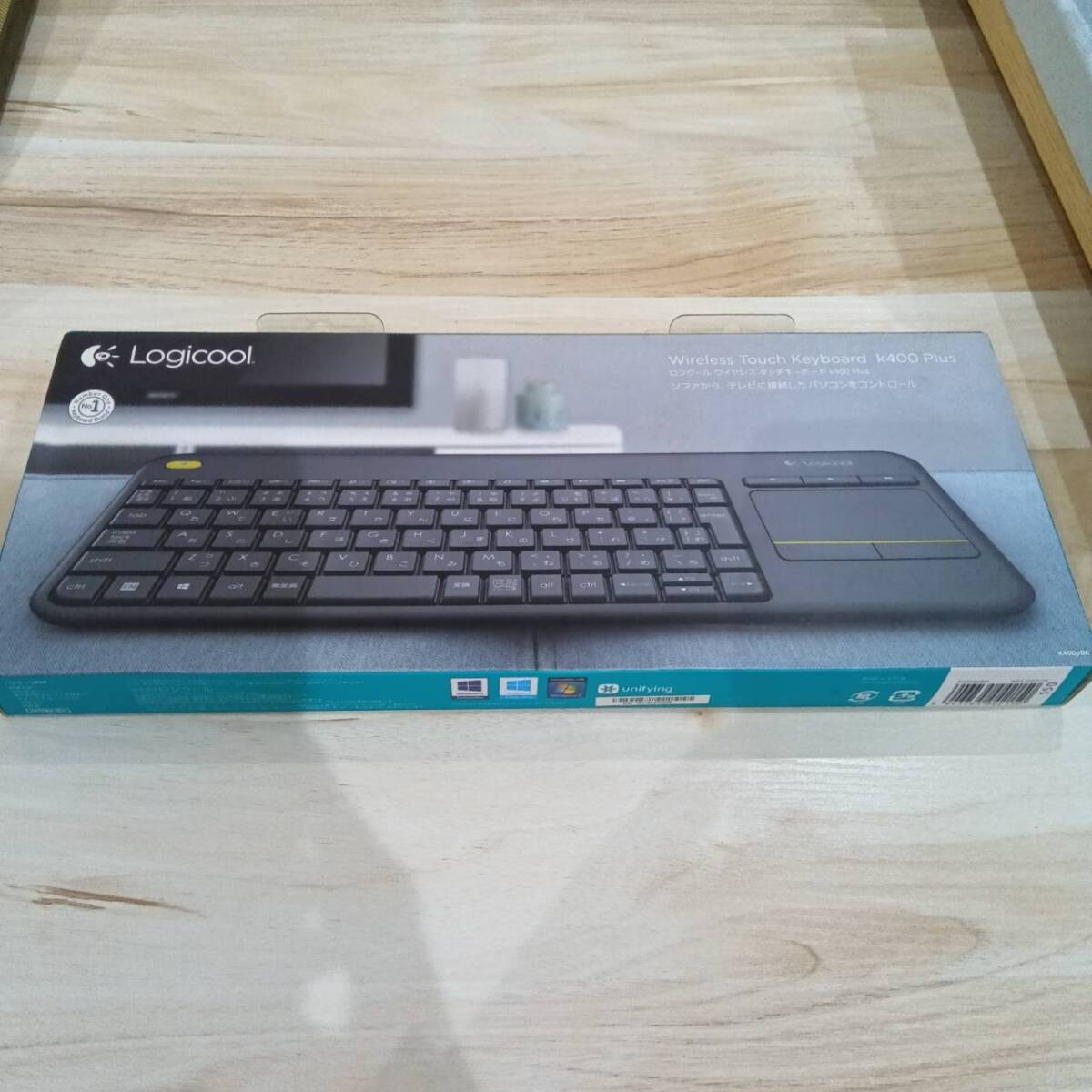 ロジクールのワイヤレス タッチキーボード「K400 Plus」