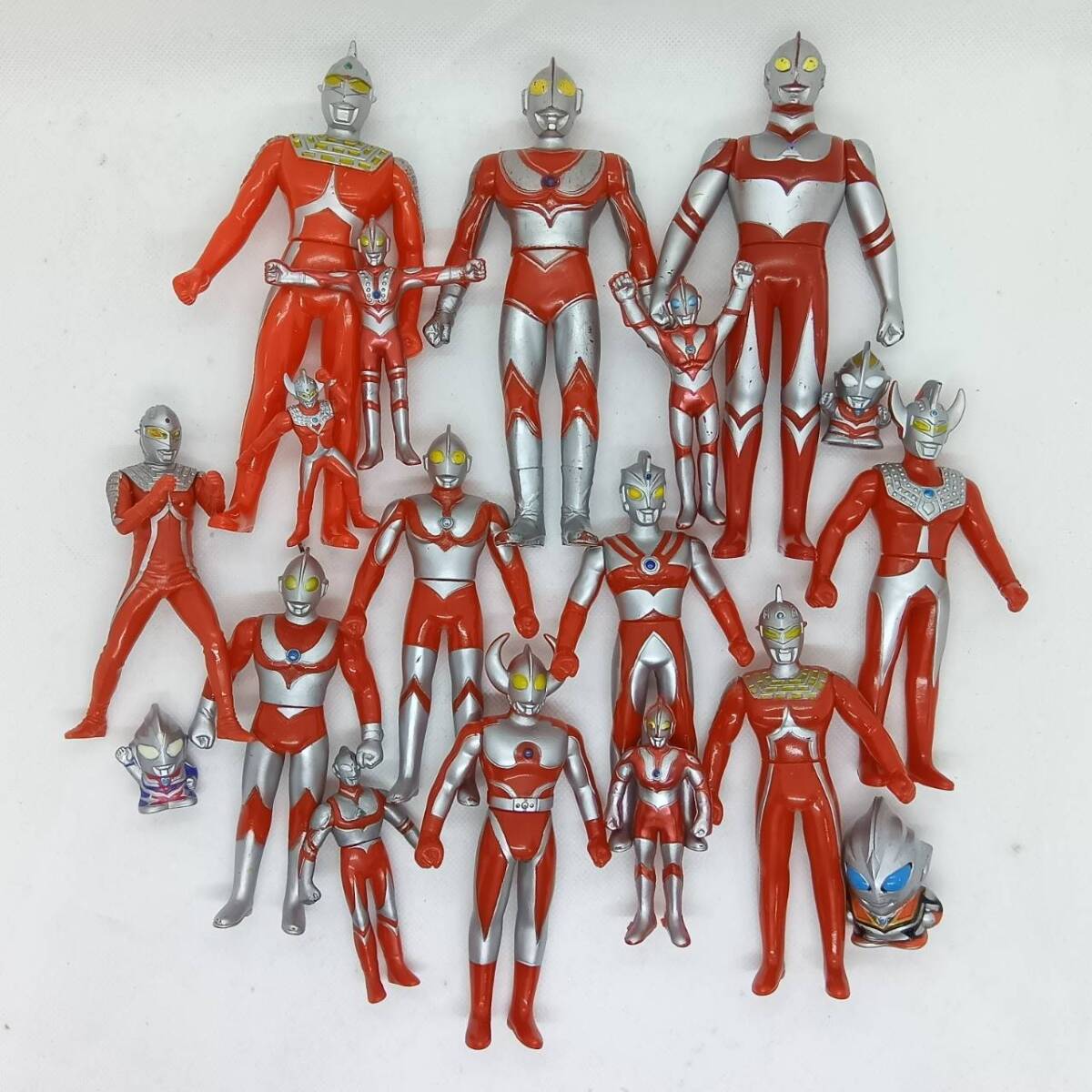 ウルトラヒーローシリーズ　ソフビ人形　ソフトビニール人形18点まとめ