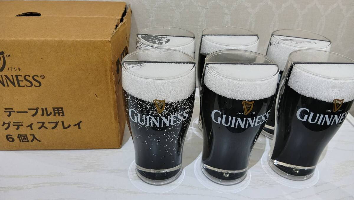 Guinness サージングディスプレイ　メニュー表示　テーブルスタンド　6個セット　店舗用　業務用