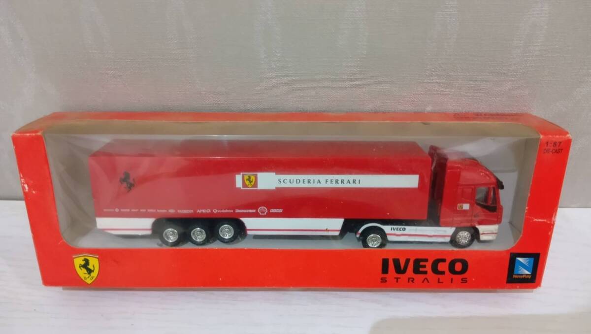フェラーリ　トレーラー　1／87　未開封