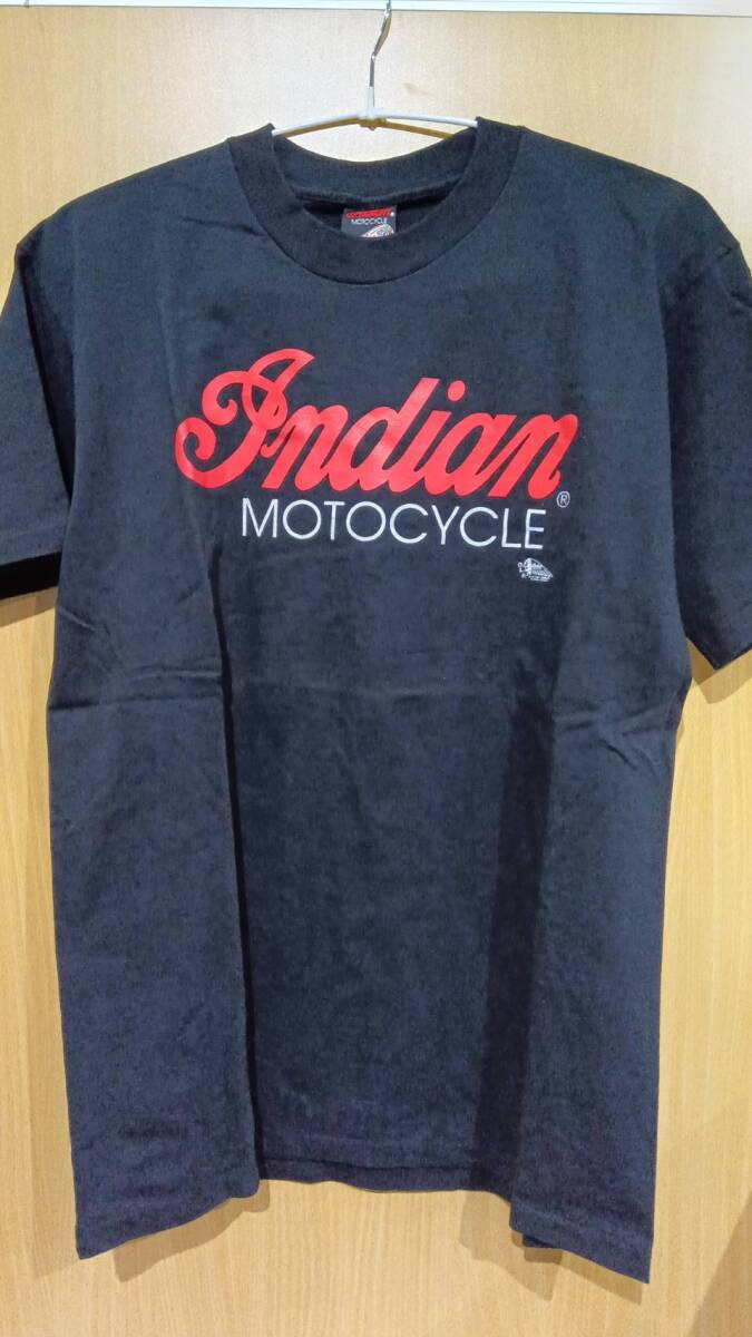 「インディアンモーターサイクル」　ロゴTシャツ