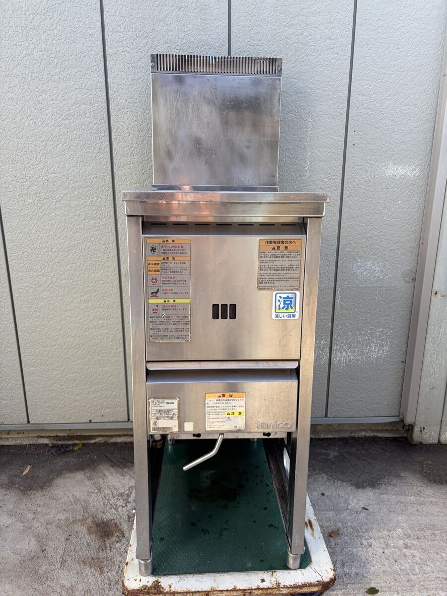 【安っ】タニコー ガスフライヤー NB-TGFL-C35 LPガス W350×D600×H800 厨房機器 業務用 フライヤー 1槽 15L