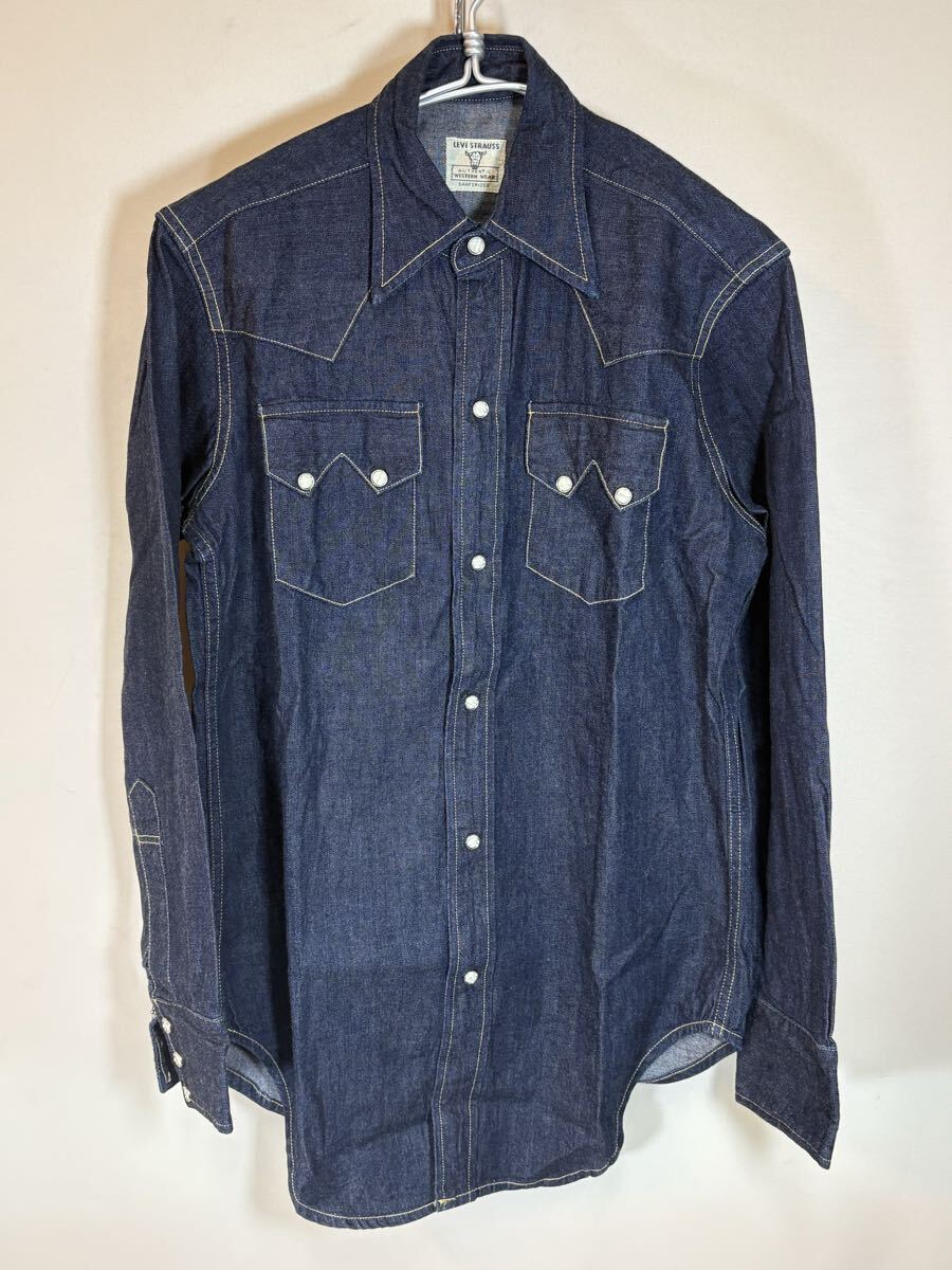 LEVI STRAUSS Levi's LVC リーバイストラウス　リーバイスヴィンテージクロージング デニムウエスタンシャツ ショートホーン 07205 0004