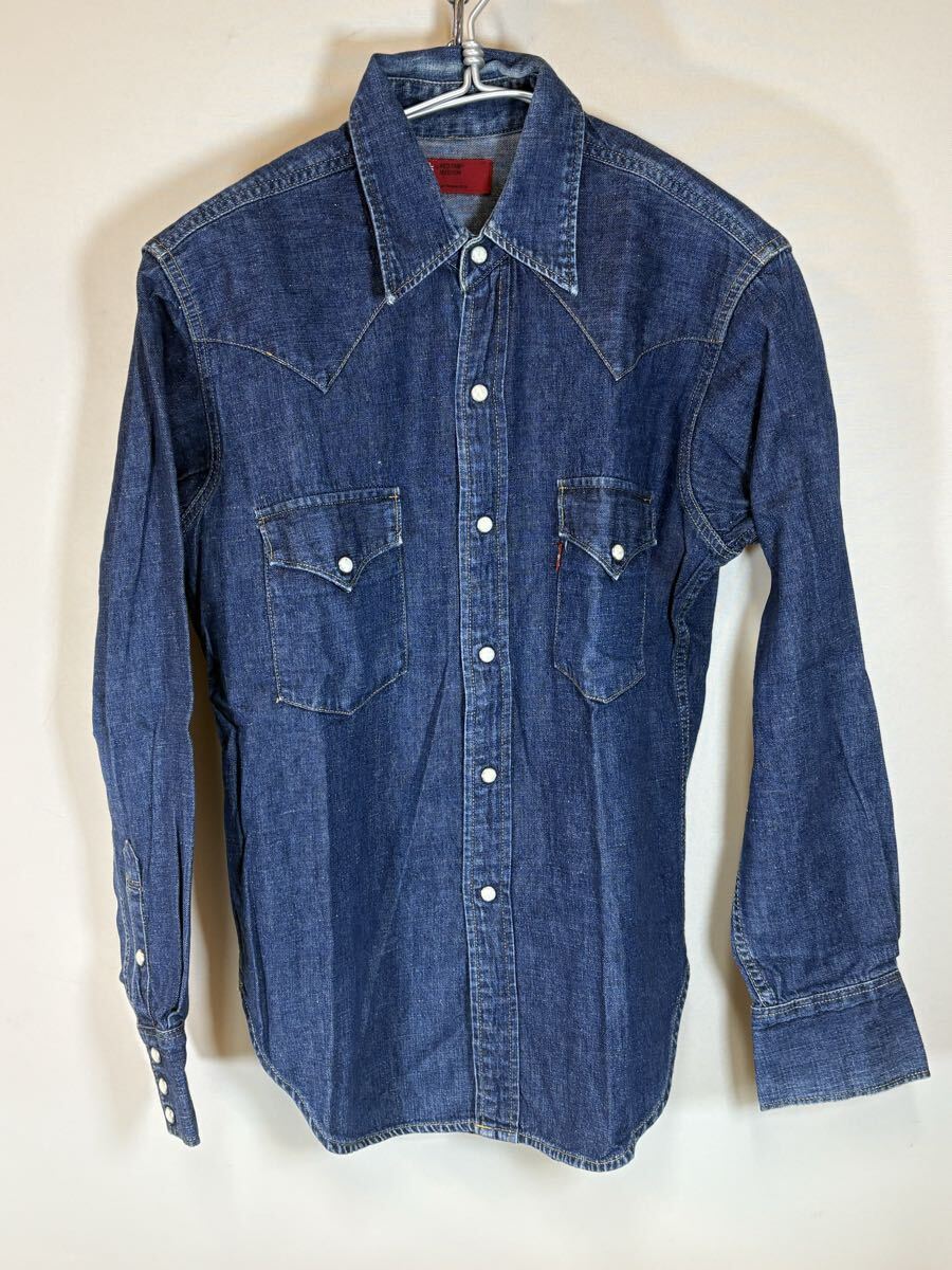 Levi's リーバイス RED TAB MIDIUMデニムシャツ デニムウエスタンシャツsize:M 60505 5001