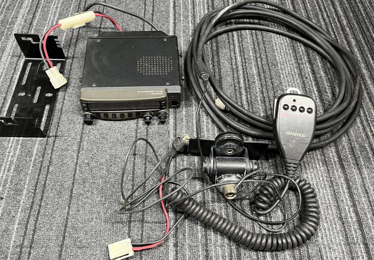 KENWOOD ケンウッド アマチュア無線機 TM-733 FM DUALBANDER 無線機 保管品 注目99円スタート