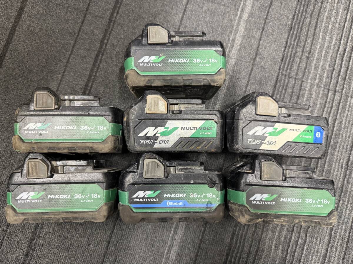 HiKOKI ハイコーキ BSL36A18X BSL36A18BX BSL36A18B リチウムイオン蓄電池 日立工機 バッテリー 7個おまとめ 爆安 99円スタート