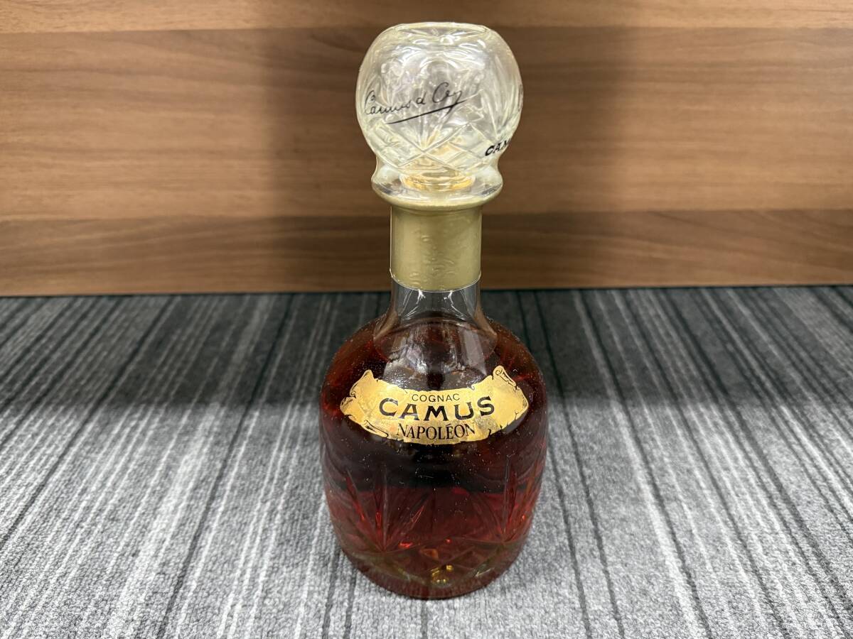 未開栓 CAMUS カミュ COGNAC コニャック NAPOLEON ナポレオン デキャンタ 爆安99円スタート