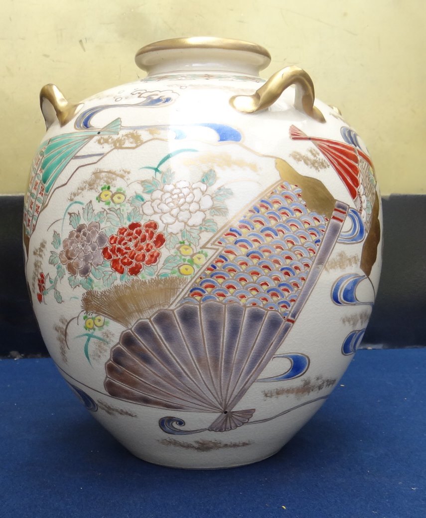 茶道具　美品です。仁清写し　京焼　飾・茶壷