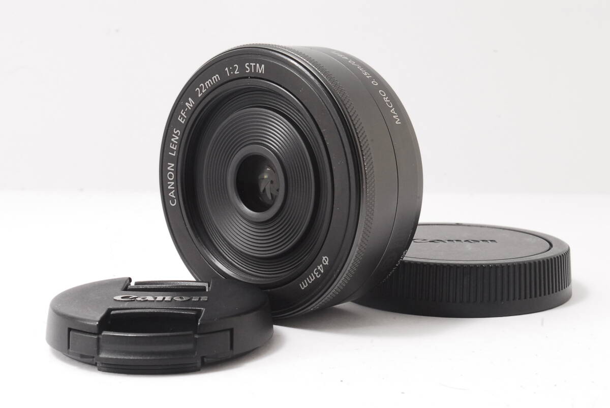 極上美品★キヤノン Canon EF-M 22mm F2 STM★5671
