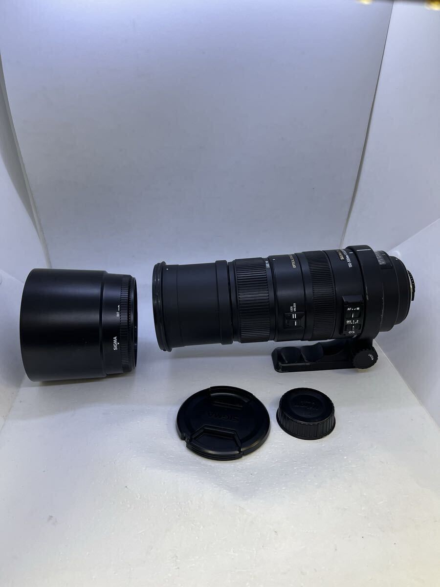 SIGMA シグマ APO 150-500mm F5-6.3 DG OS HSM for Nikon ☆AF不良☆ズームOK,絞りOK、手ぶれ補正OK☆ 