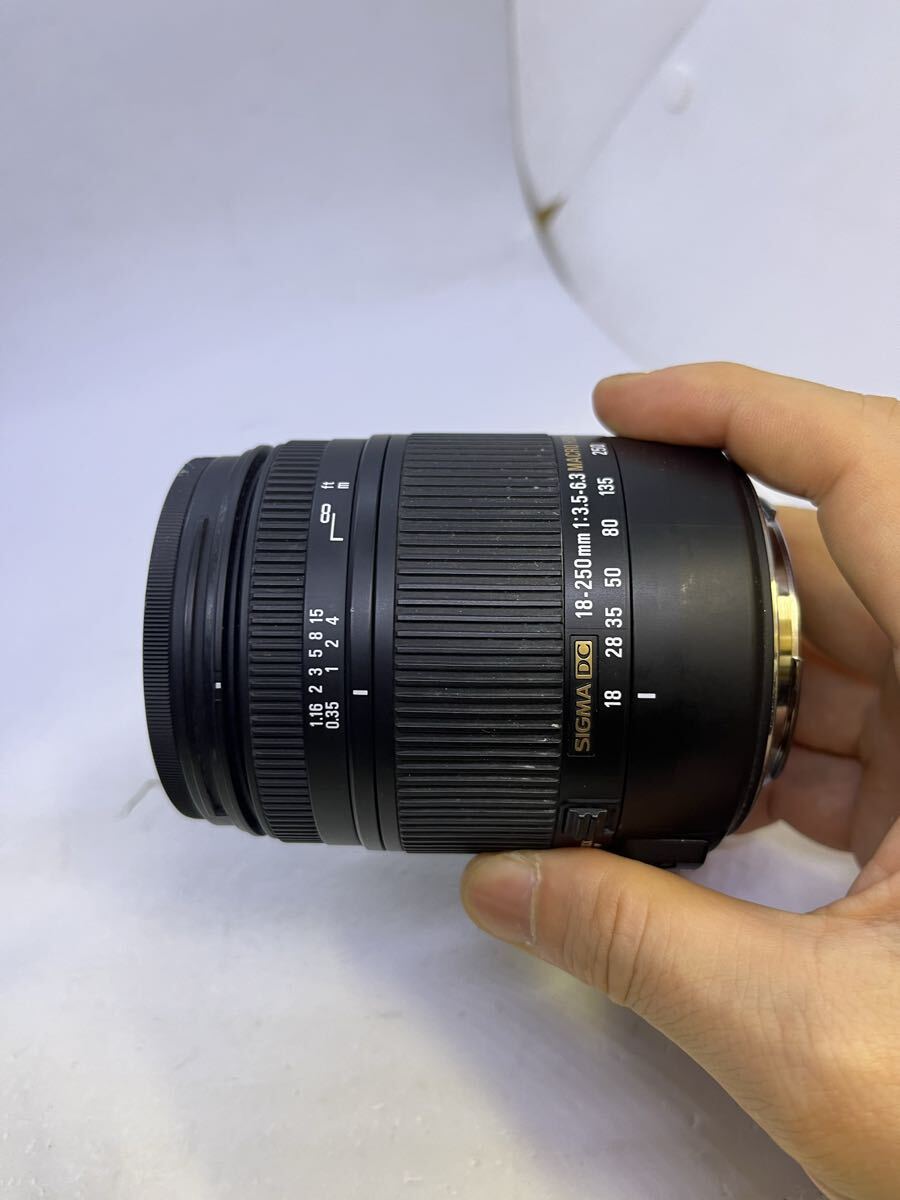 SIGMA 18-250mm F3.5-6.3 DC MACRO OS HSM (キヤノンEF用) ジャンク