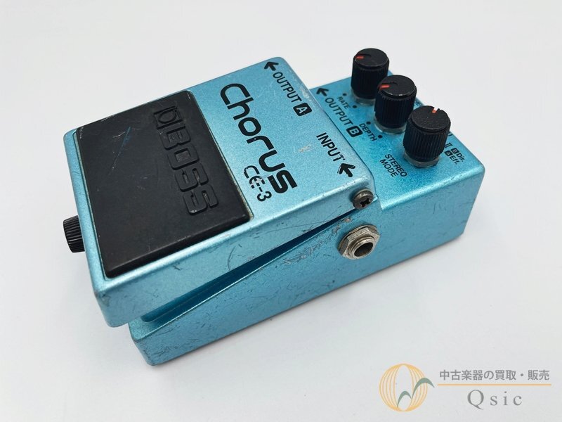 [中古] BOSS CE-3 コーラス JC-120の遺伝子を受け継いだアナログらしい暖かみのあるサウンド [PMR31]【箕面店在庫】